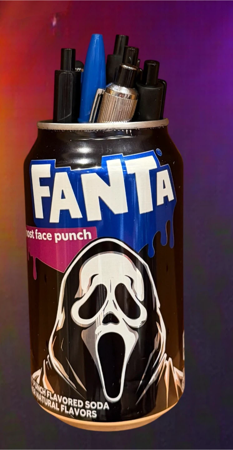 Fanta Ghost Face Punch Can Desk Organizer - photo 3