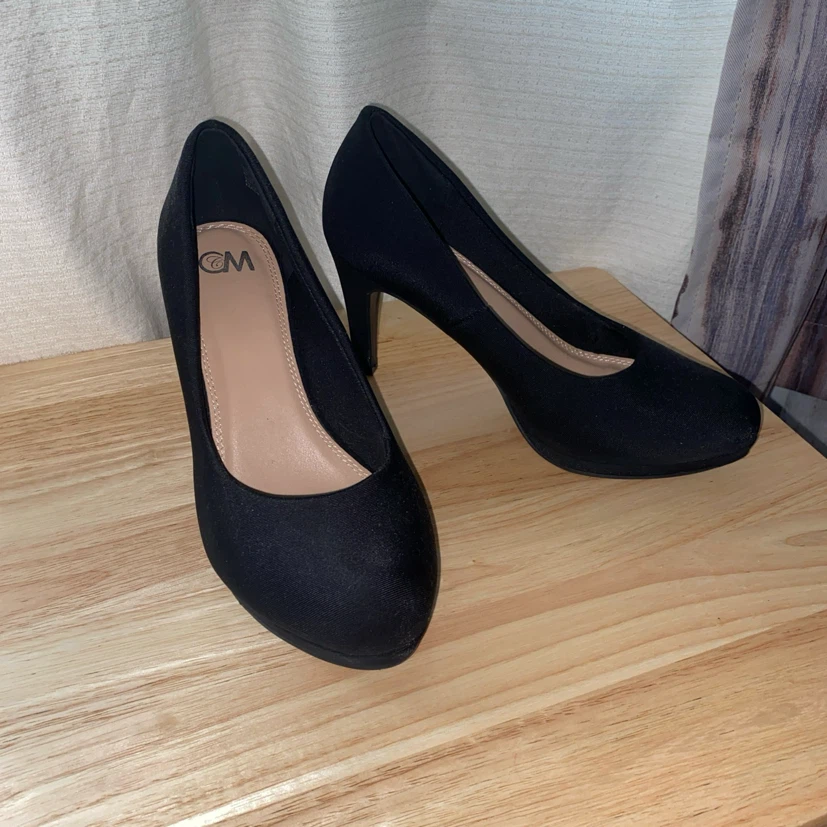 CM Black High Heel Pumps - photo 3