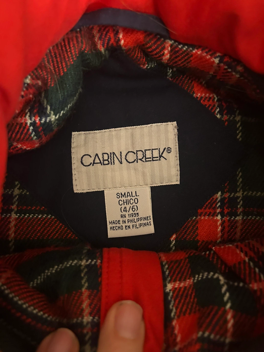 Vintage Cabin Creek Hooded Jacket - (Size Small 4/6) - photo 4