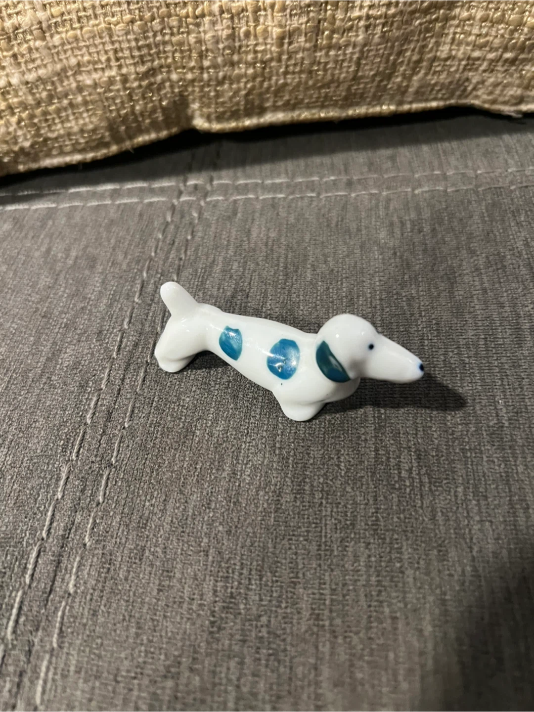 Ceramic Dachshund Chopstick Rest