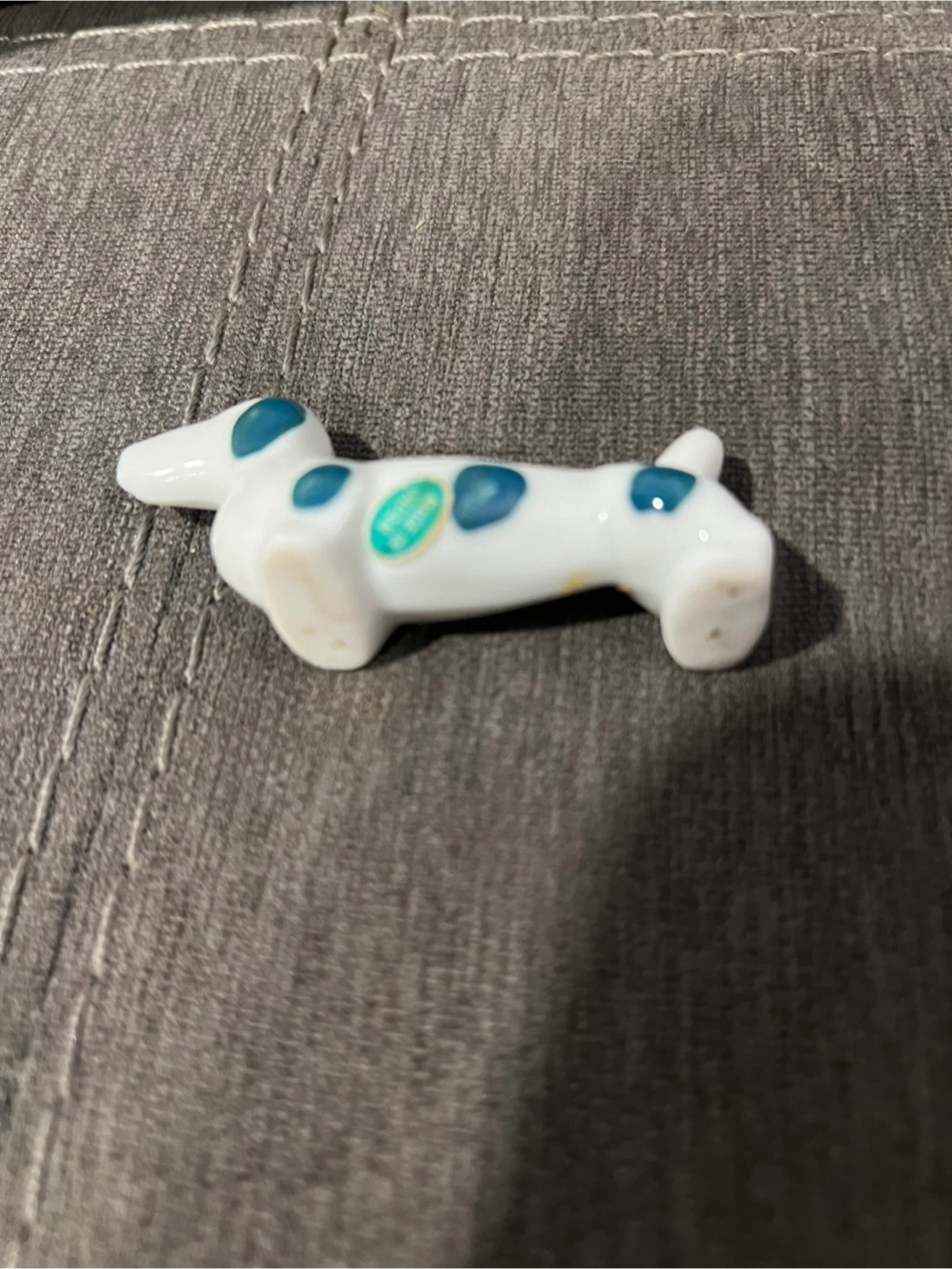 Ceramic Dachshund Chopstick Rest - photo 4