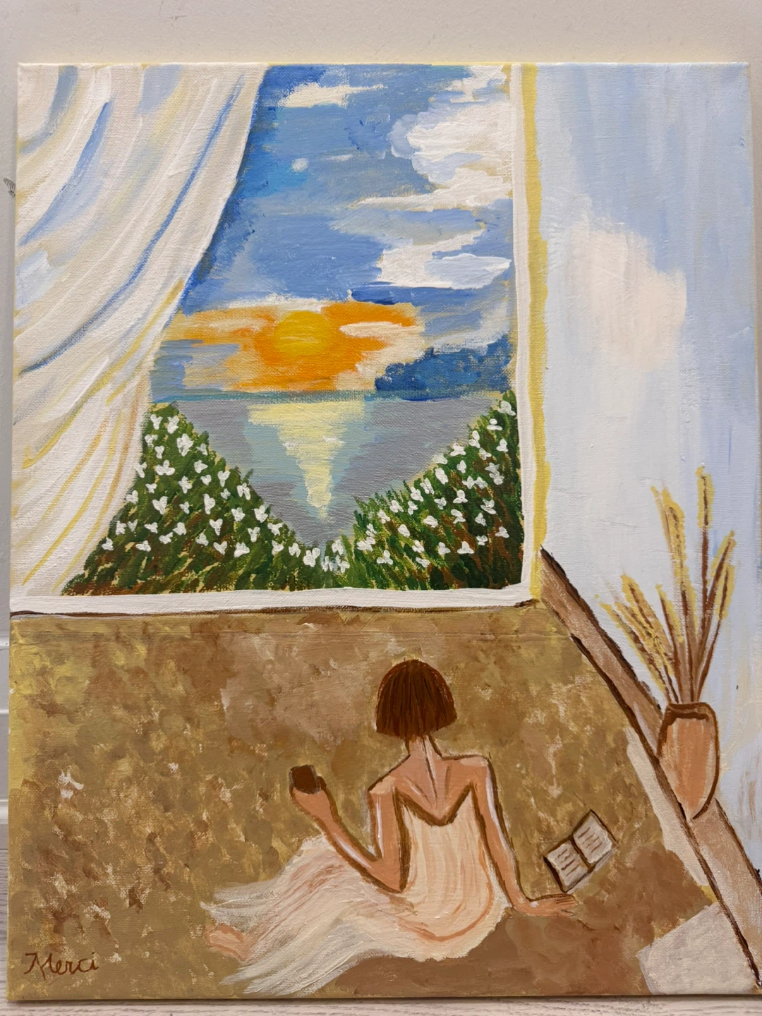 A Quiet Morning – Original Acrylic on Canvas, 16” x 20”