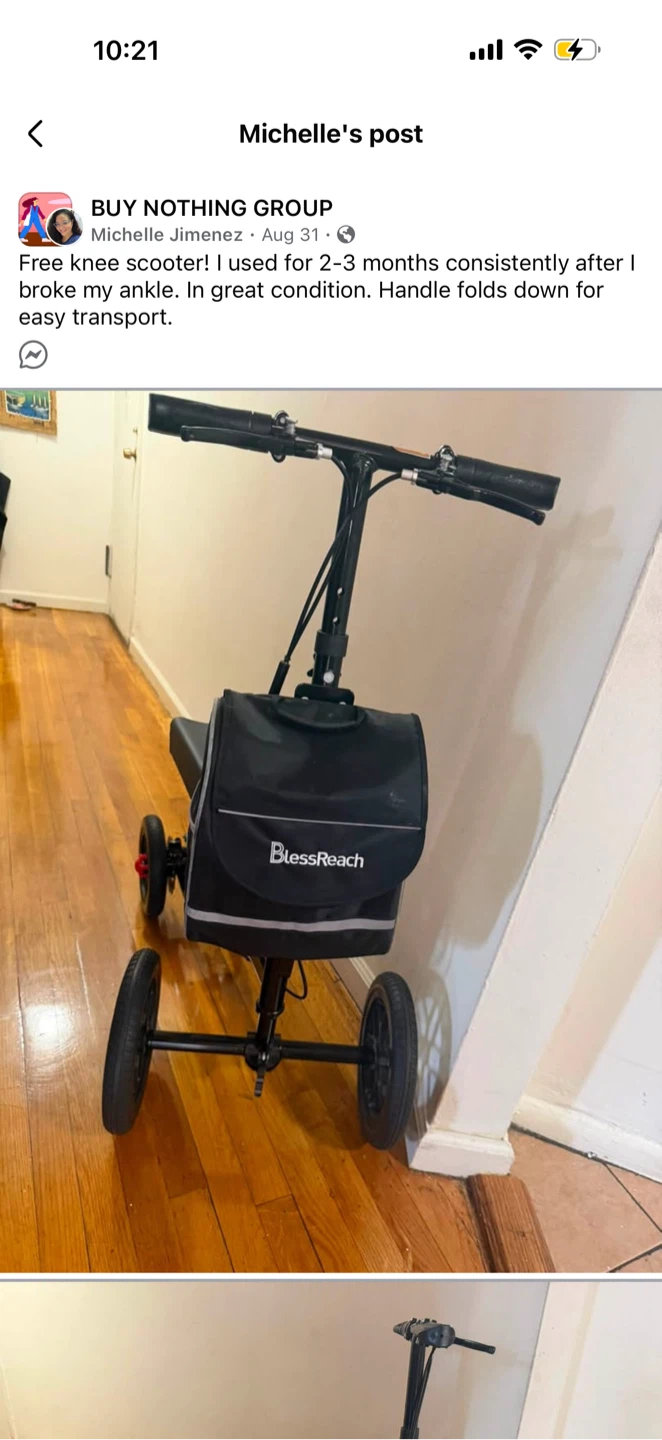 BlessReach Knee Scooter
