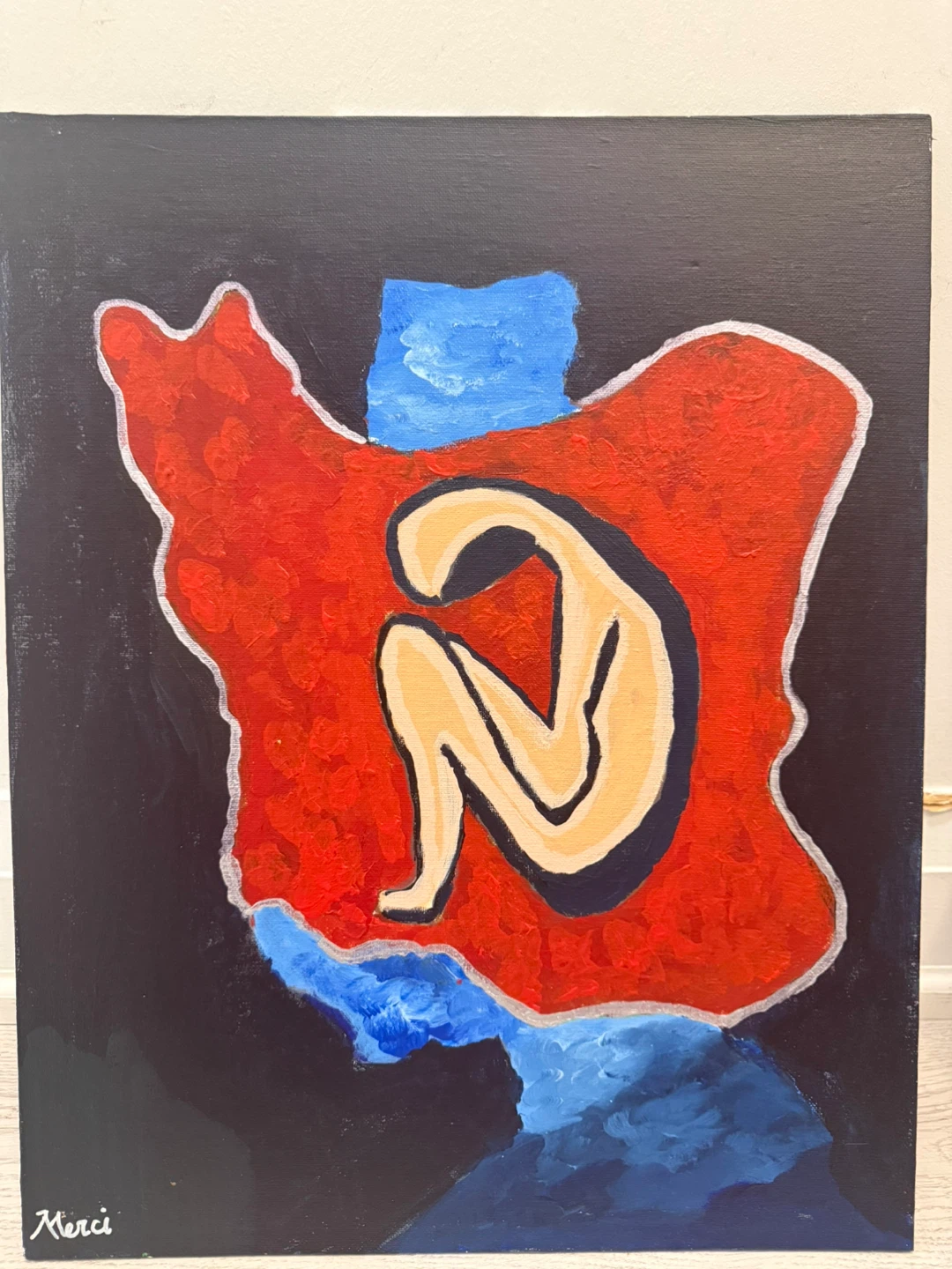 Inside Iran – Original Acrylic Painting, 16” x 20”