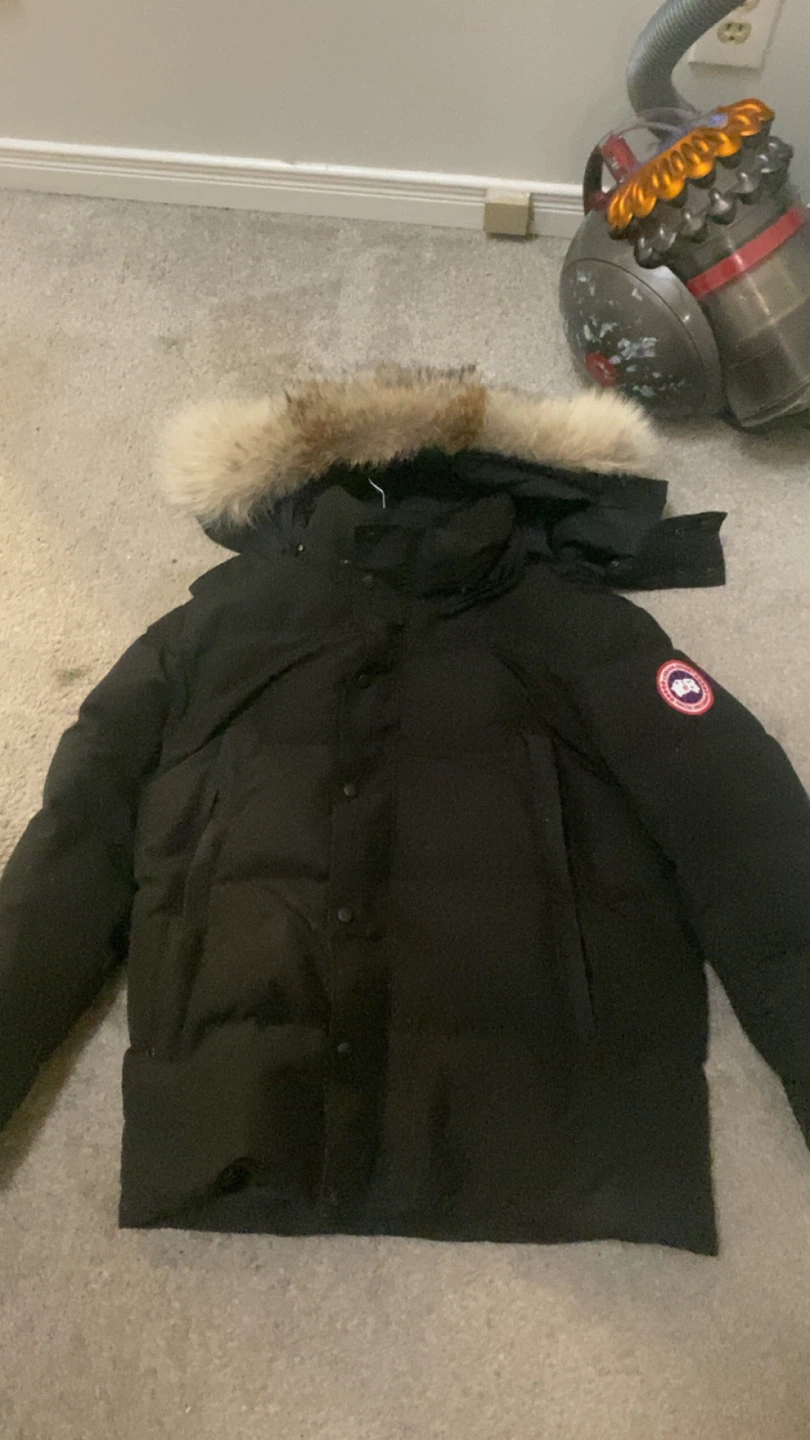 Canada Goose Black Down Jacket