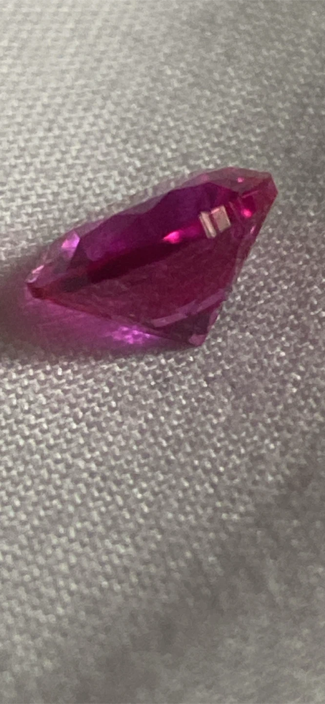 Loose Pink Round Cut Gemstone - photo 2