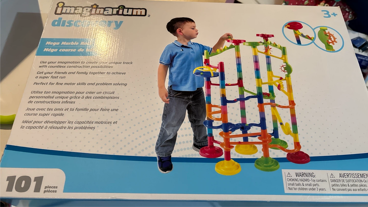 Imaginarium Discovery Mega Marble Race 101 Pieces