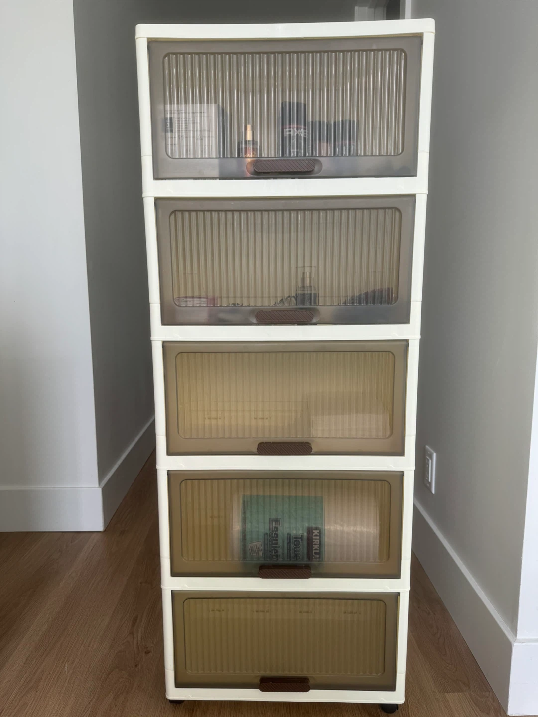 5-Tier Plastic Storage Drawer Organizer - photo 2