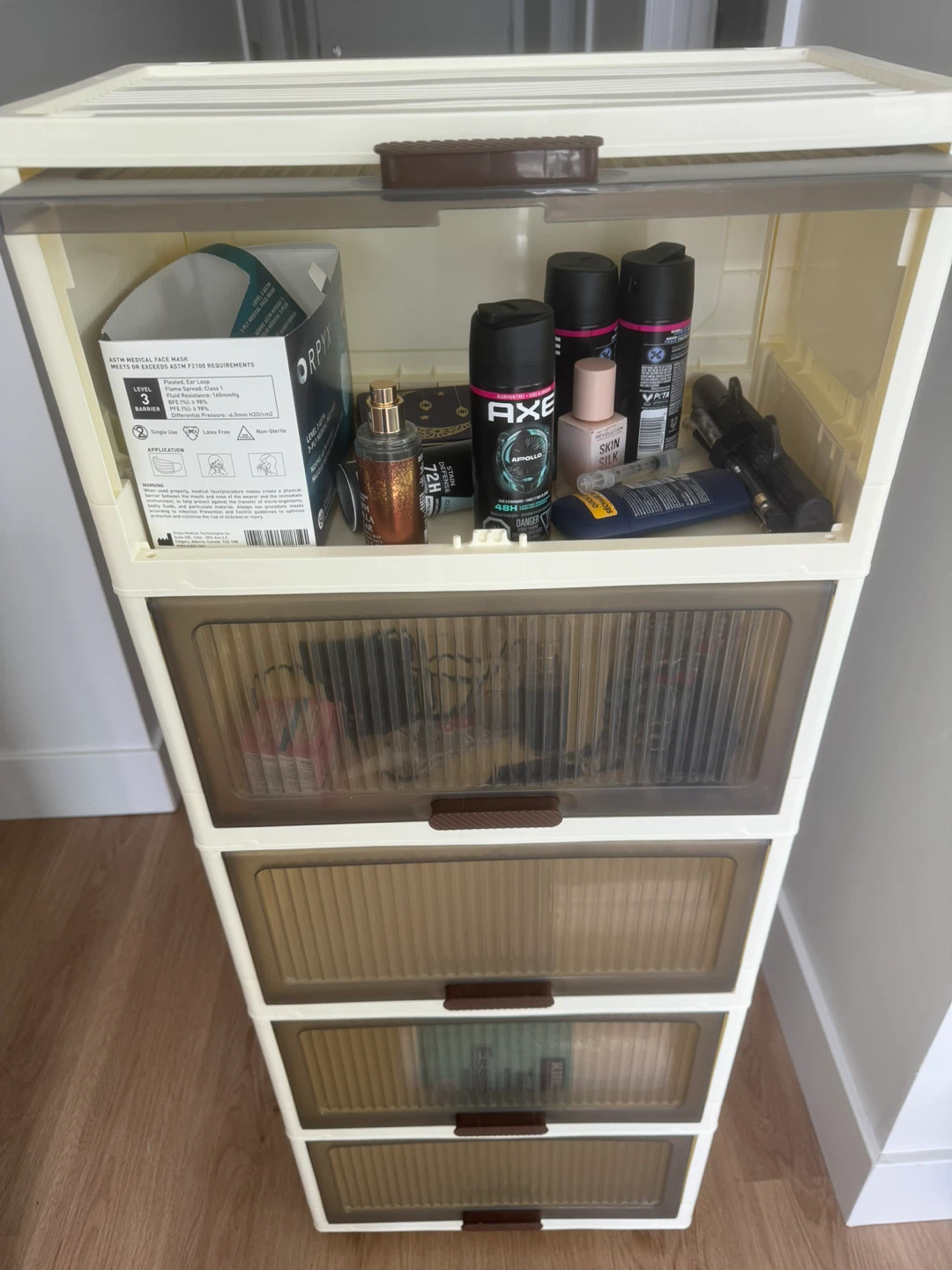 5-Tier Plastic Storage Drawer Organizer - photo 5