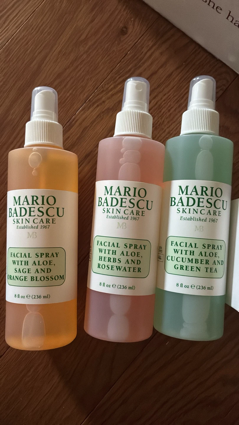 $15 each Mario Badescu Facial Sprays