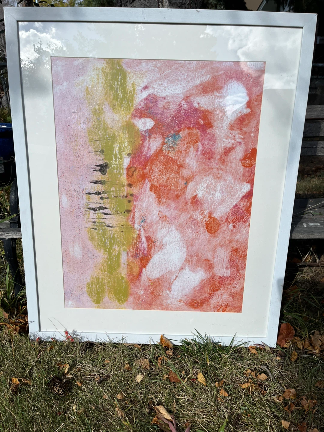 Art-  Wall Art- Structube Framed Abstract , 28x34
