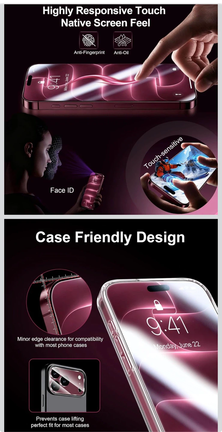 3-Pack Screen and Camera Lens Protectors - photo 4