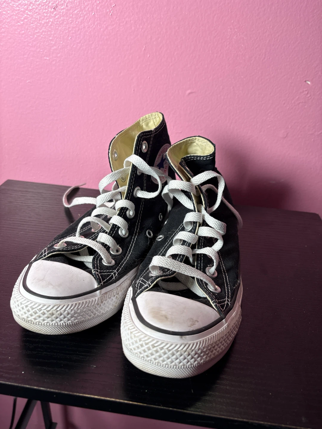 Converse Chuck Taylor All Star Black High Tops - photo 3