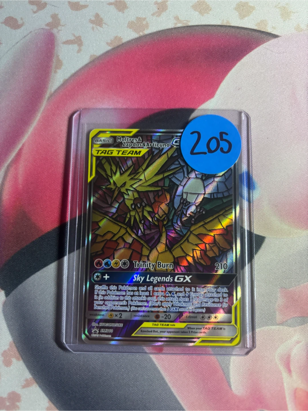 Moltres & Zapdos & Articuno Tag Team GX Promo SM210