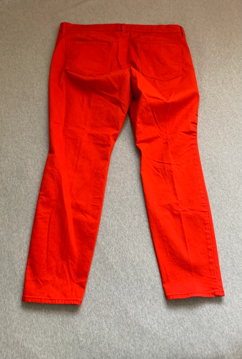 Old Navy The Rock Star Tomato Red Pants - Size 18 - photo 2