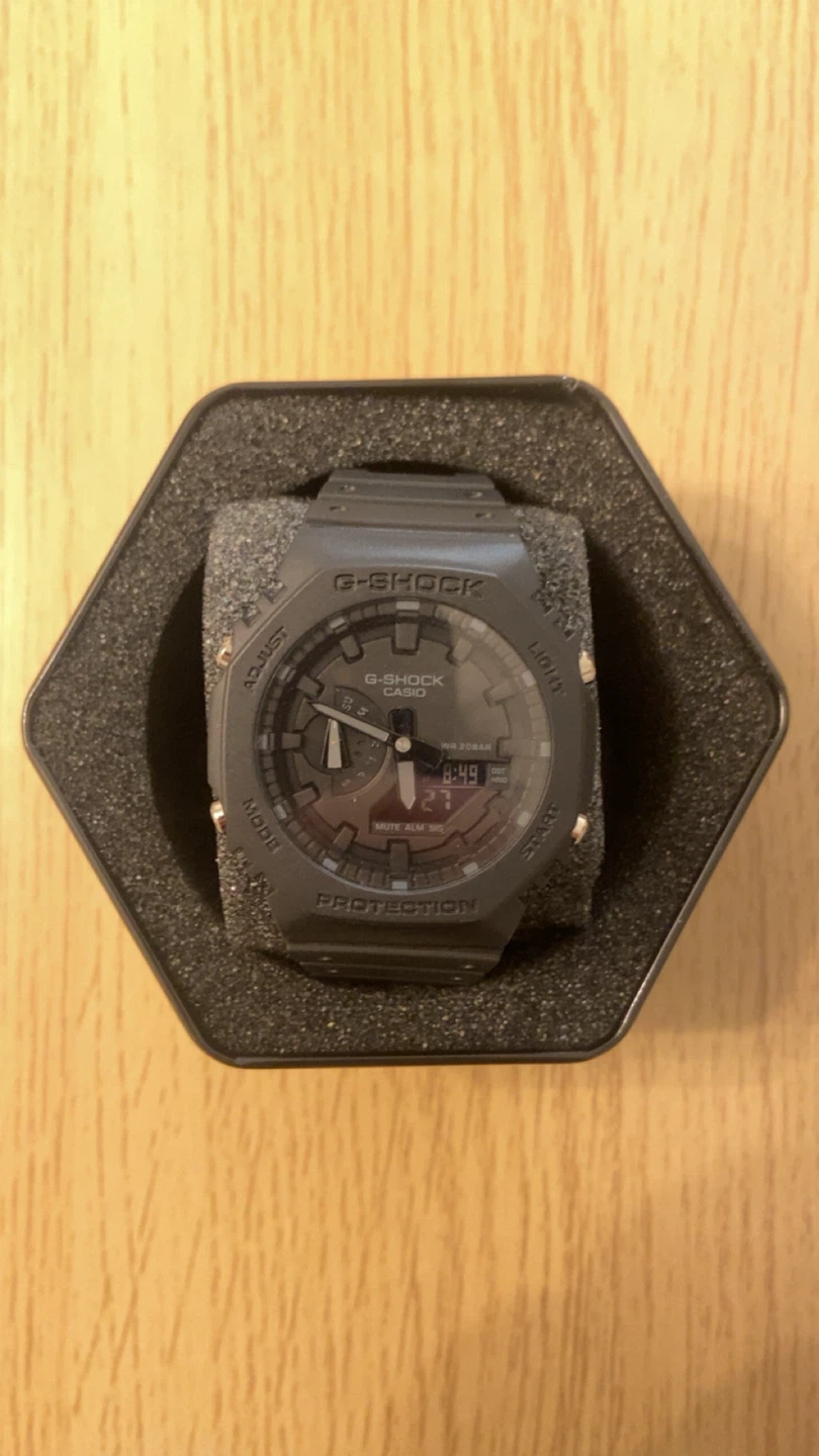 Casio G-Shock GA-2100 Black Analog-Digital Watch