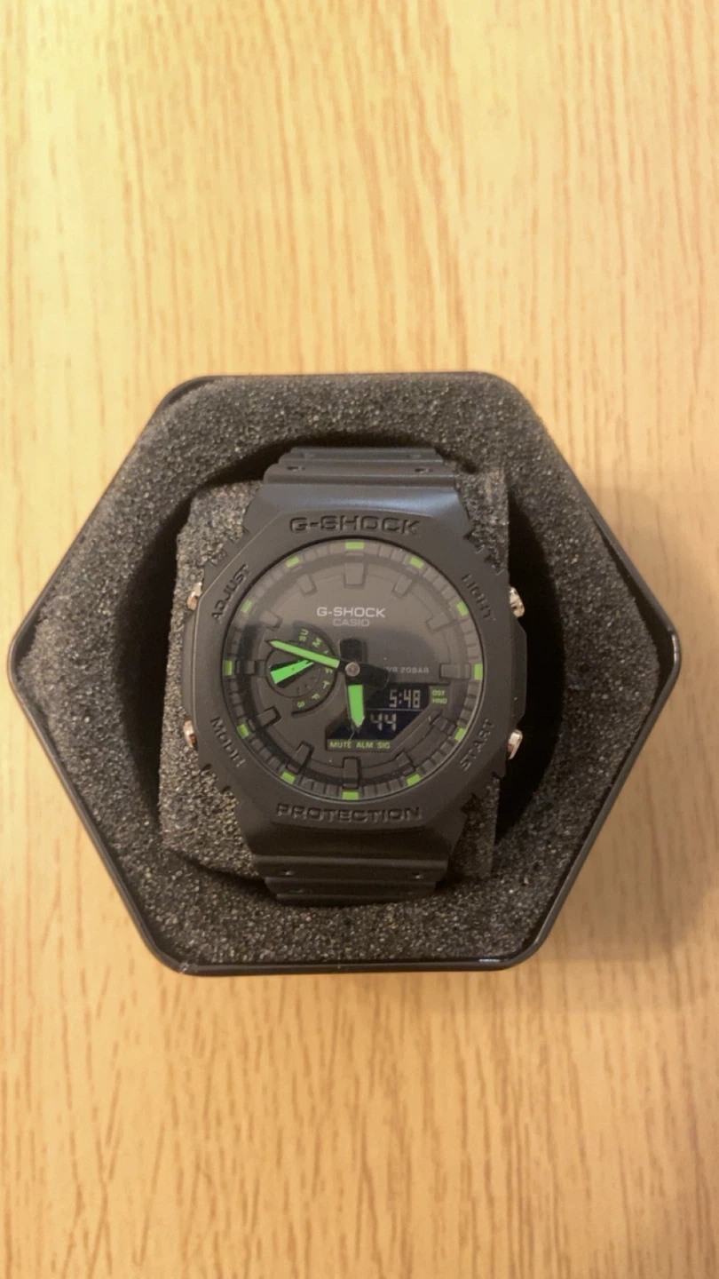 Casio G-Shock GA-2100 Carbon Core Guard Watch