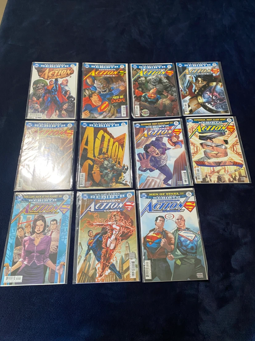 Superman Action Comics DC Universe Rebirth Comics Collection ***