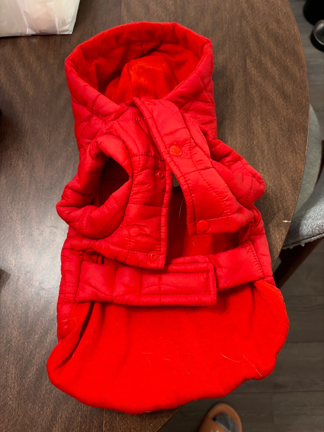 Red Quilted Dog or Cat Vest