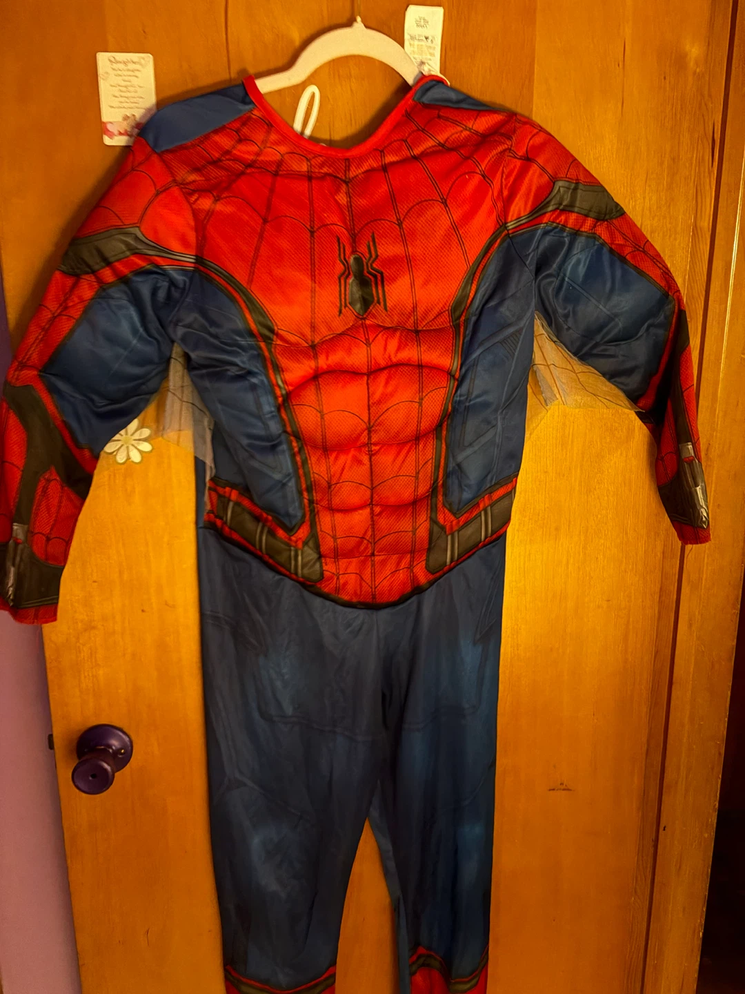 Spider-Man Costume size (large) kids