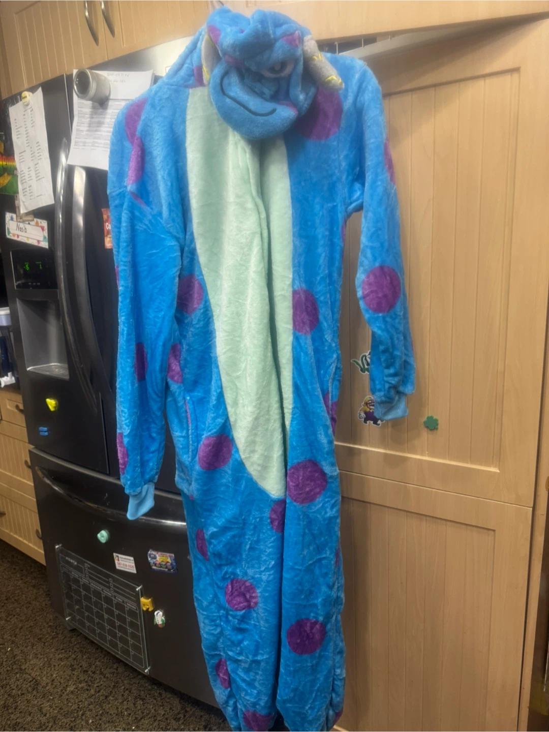 Halloween Monsters Inc. Sulley Onesie