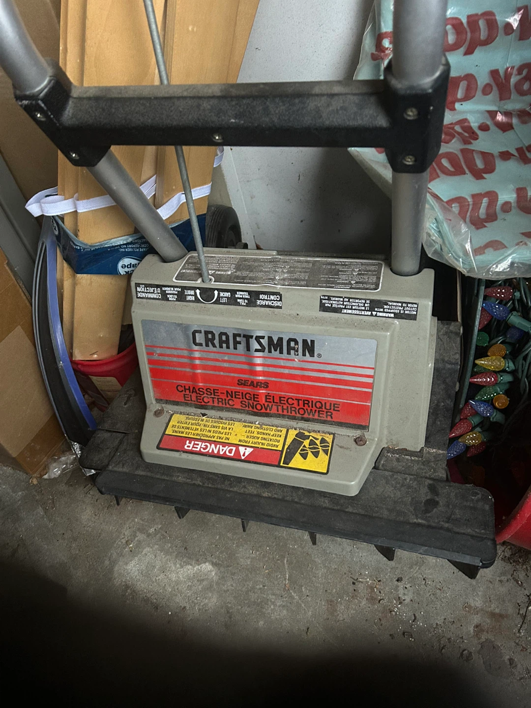 Craftsman Electric Snowthrower