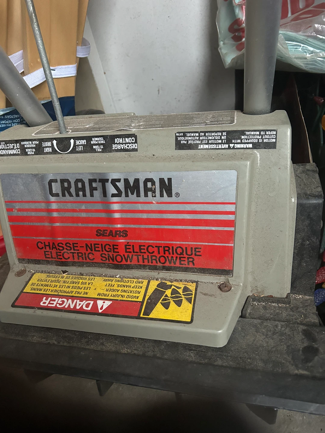 Craftsman Electric Snowthrower - photo 2