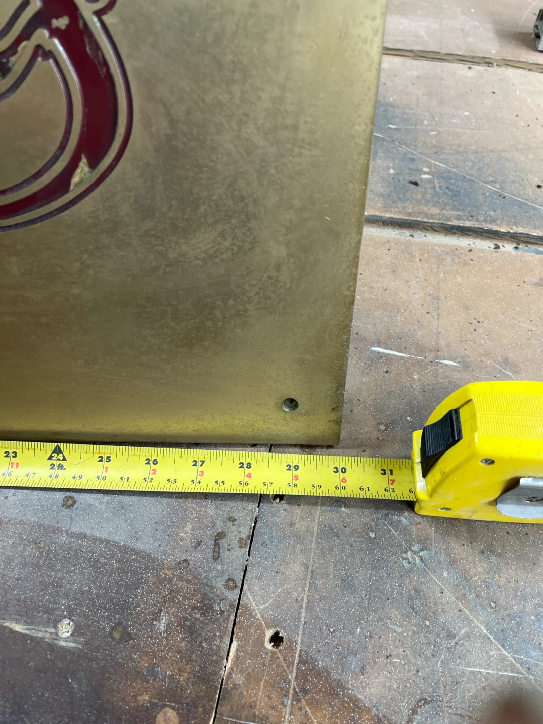 Vintage Fibber McGee's Brass Sign - photo 4