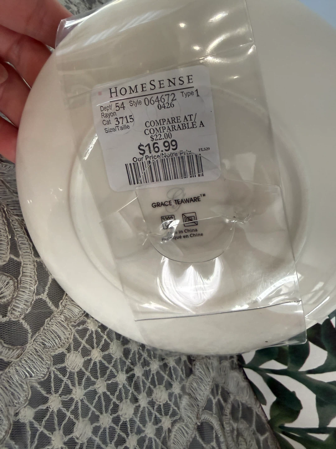 Grace Teaware Floral Tea-for-One Set – Brand New – $13 - photo 3