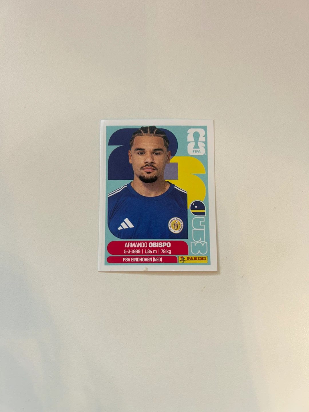 Panini FIFA World Cup 2026 Armando Obispo Sticker