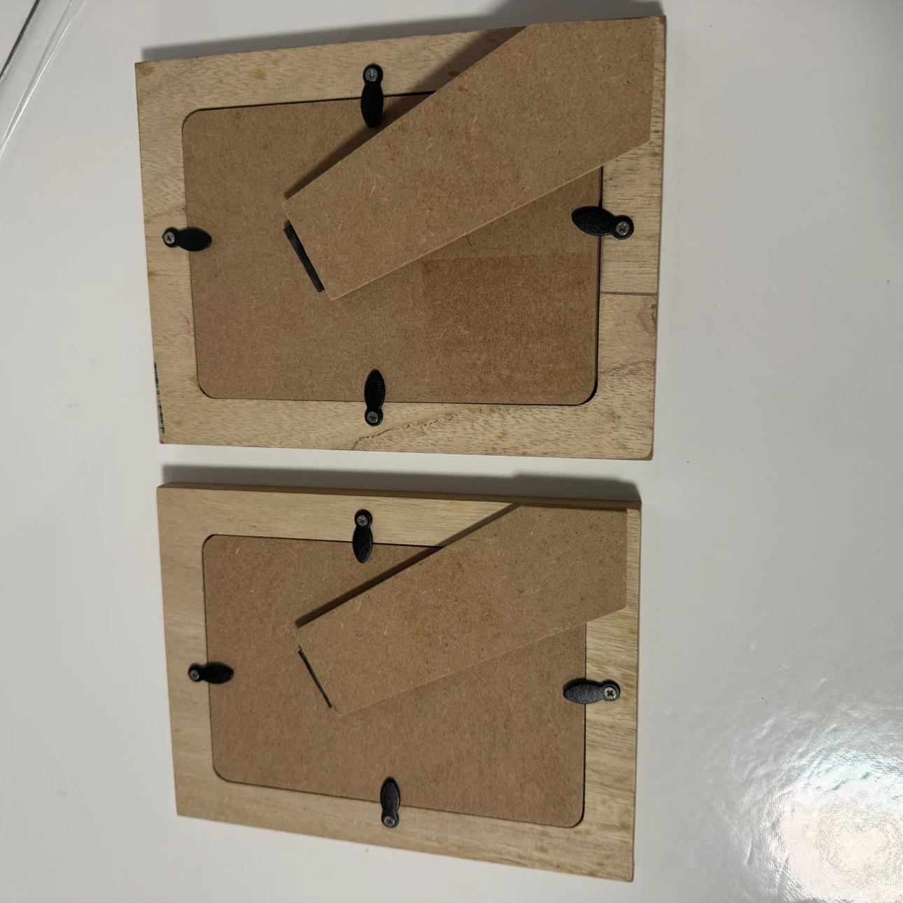 Set of 2 Americana Wooden Photo Frames 4X6 - photo 4
