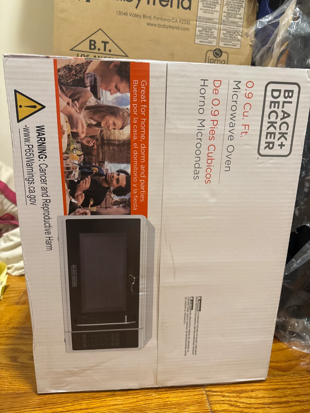 Black+Decker 0.9 Cu. Ft. Microwave Oven