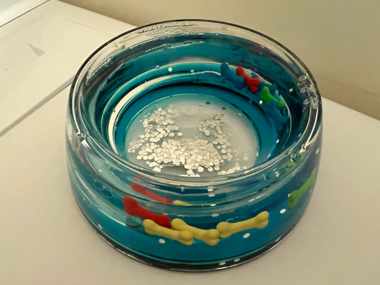Top Paw Floater Bowl Blue - photo 2
