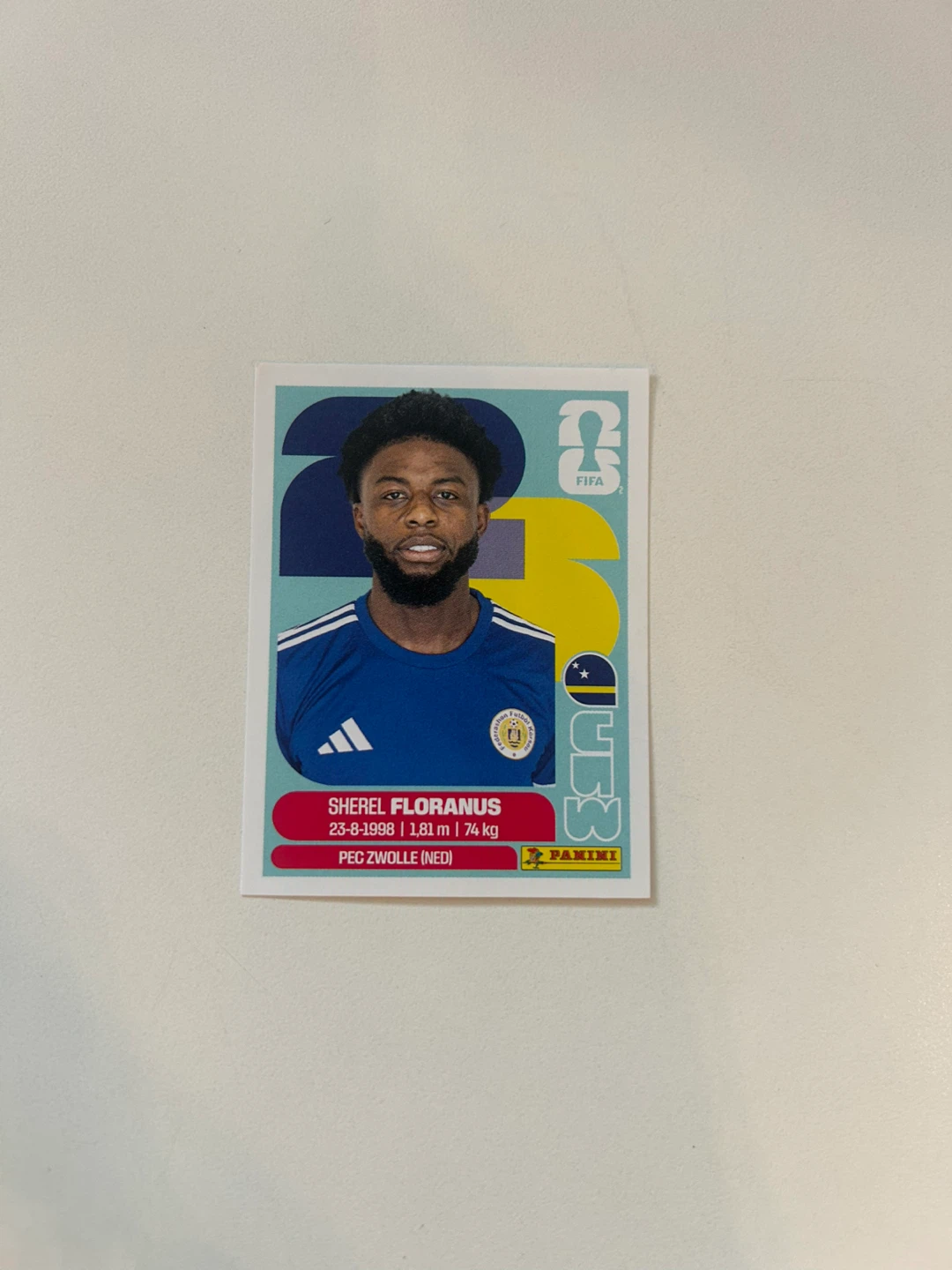 Sherel Floranus FIFA World Cup 2026 Panini Sticker