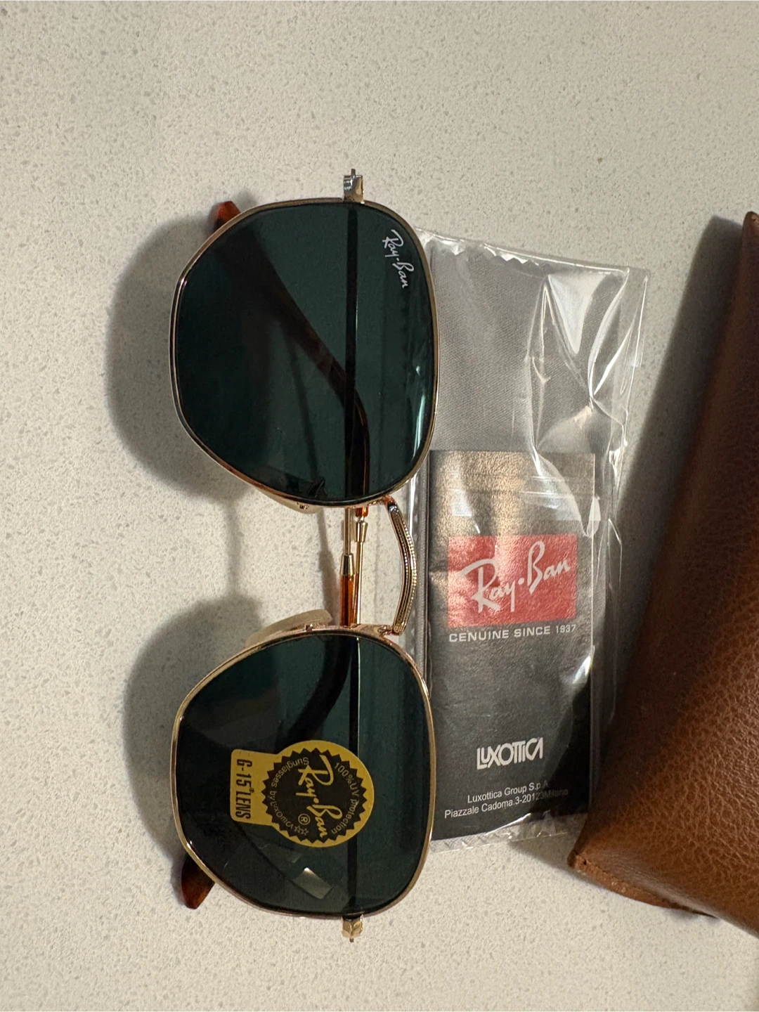 Ray-Ban Sunglasses with Case