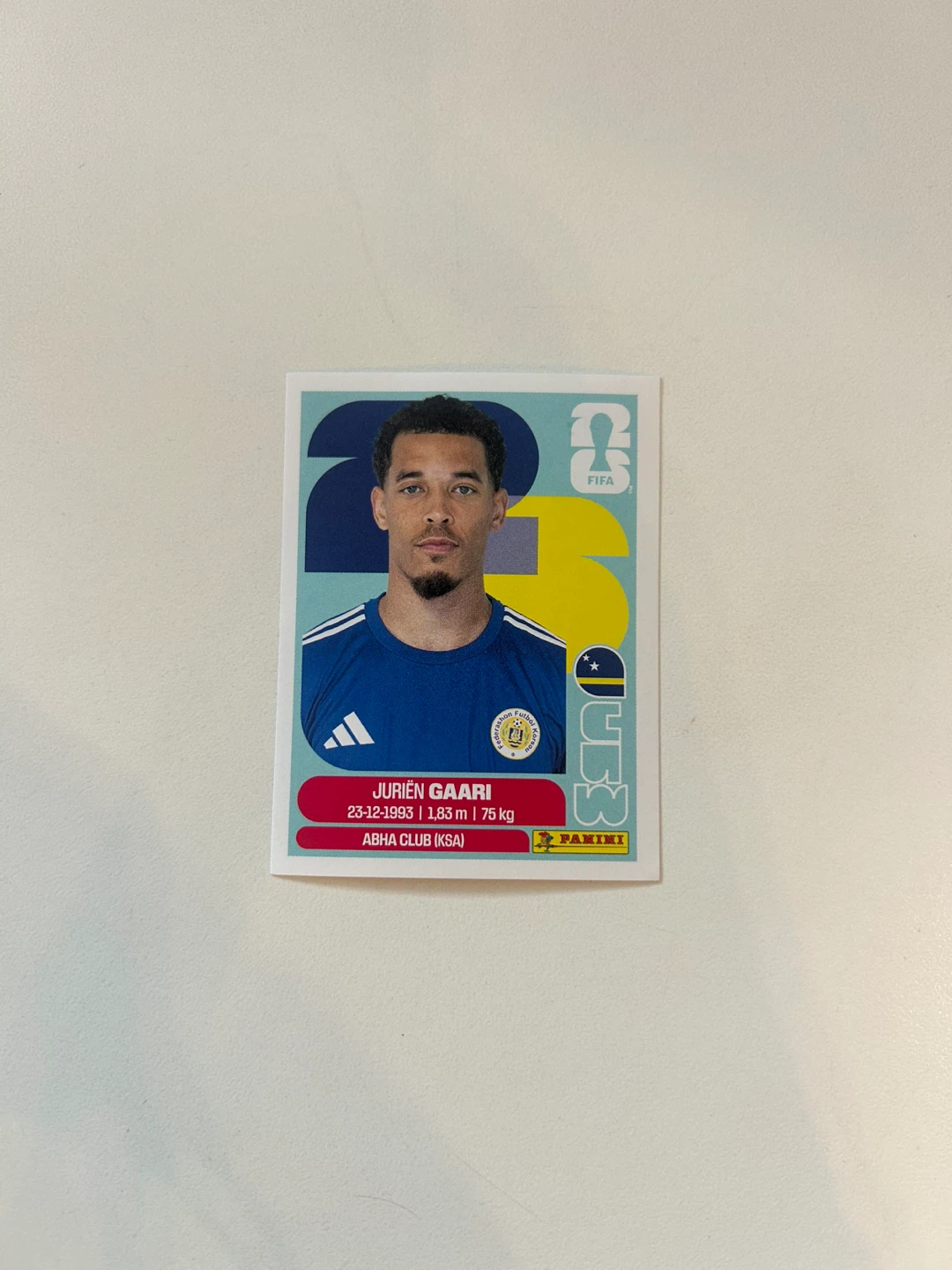Panini FIFA World Cup 2026 Sticker - Juriën Gaari