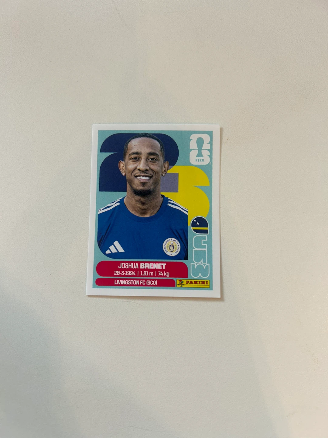 Panini FIFA World Cup 2026 Joshua Brenet Trading Card