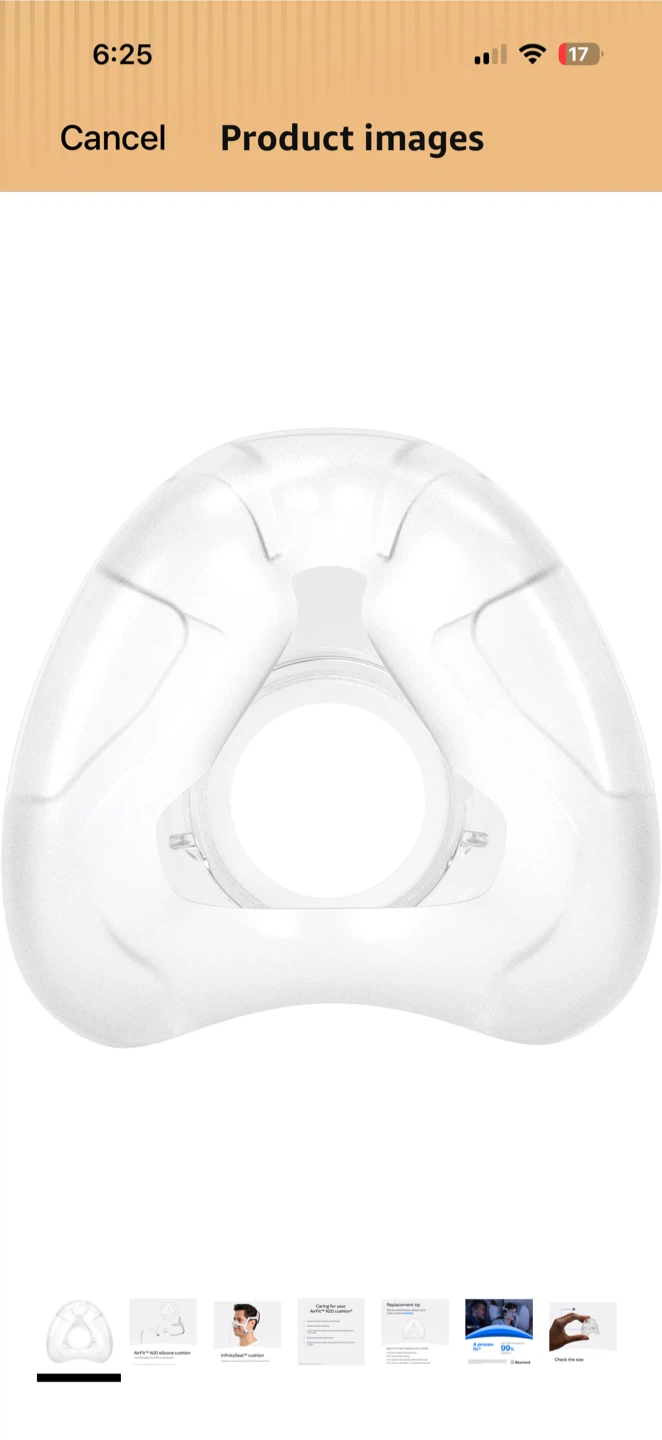 Large and Small ResMed N20 Cushion Replacement - photo 5
