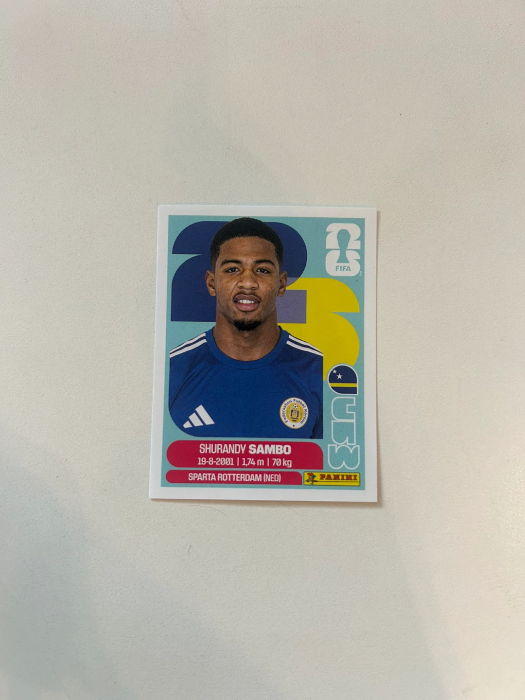 Panini Shurandy Sambo FIFA 2023 Trading Card
