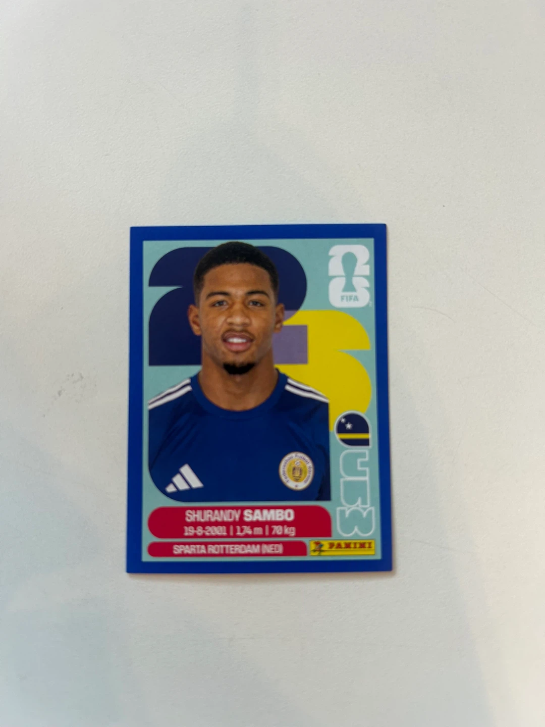 Panini FIFA World Cup 2026 Shurandy Sambo Trading Card