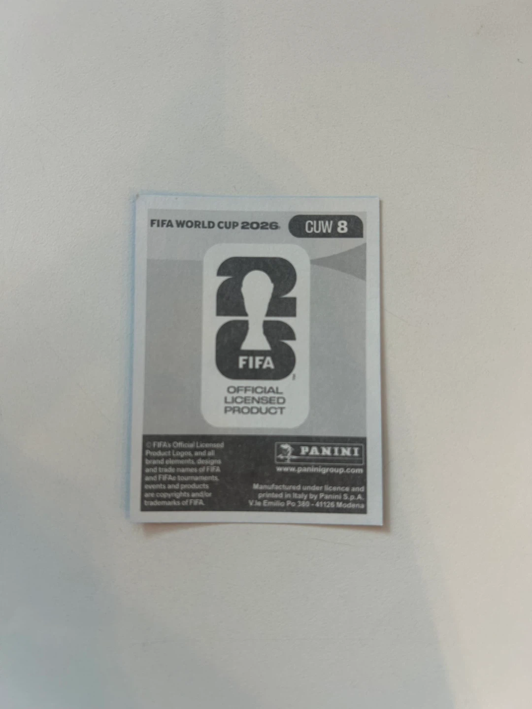 Panini FIFA World Cup 2026 Shurandy Sambo Trading Card - photo 2