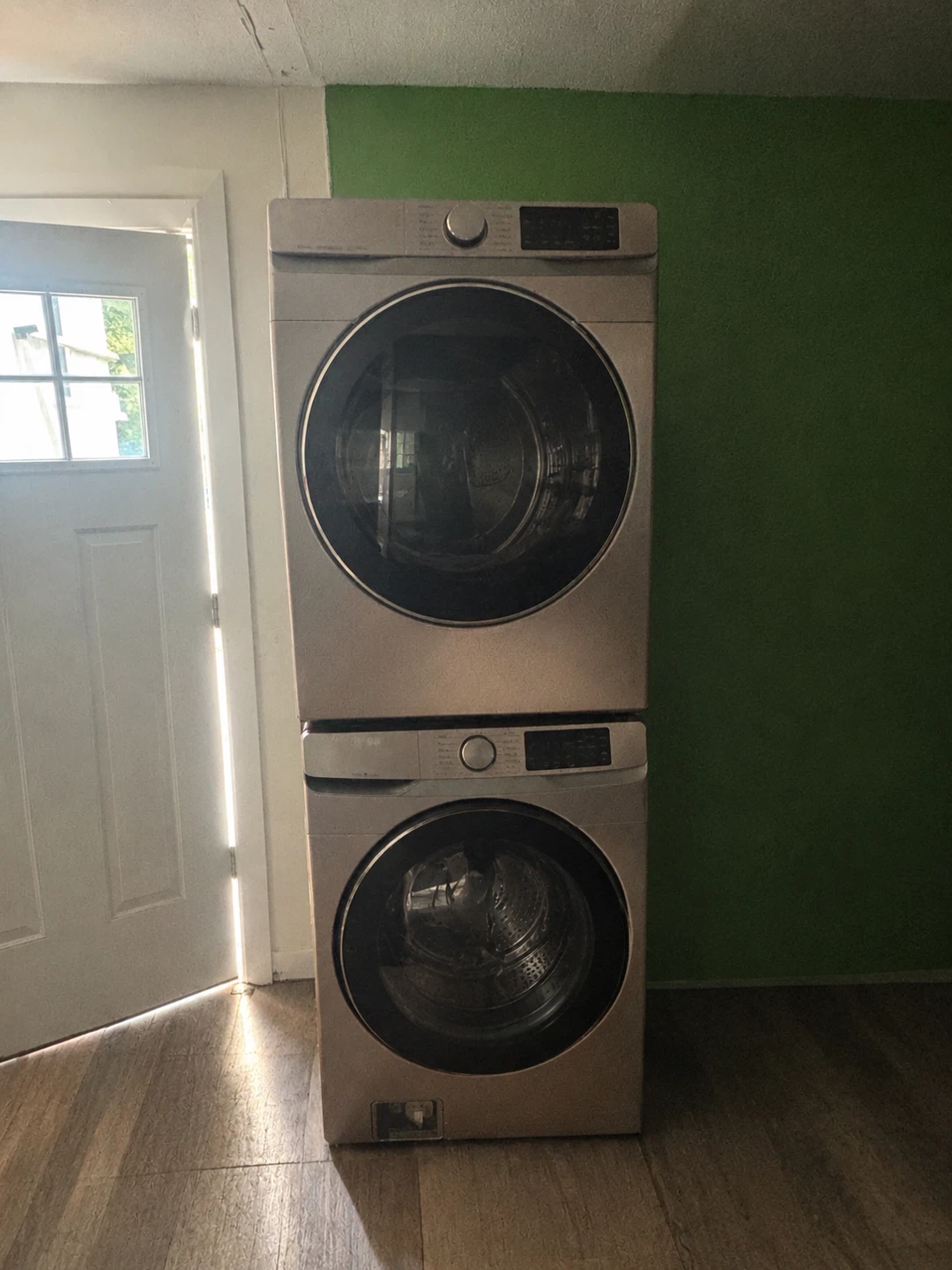 Samsung Stacked Washer and Dryer Set