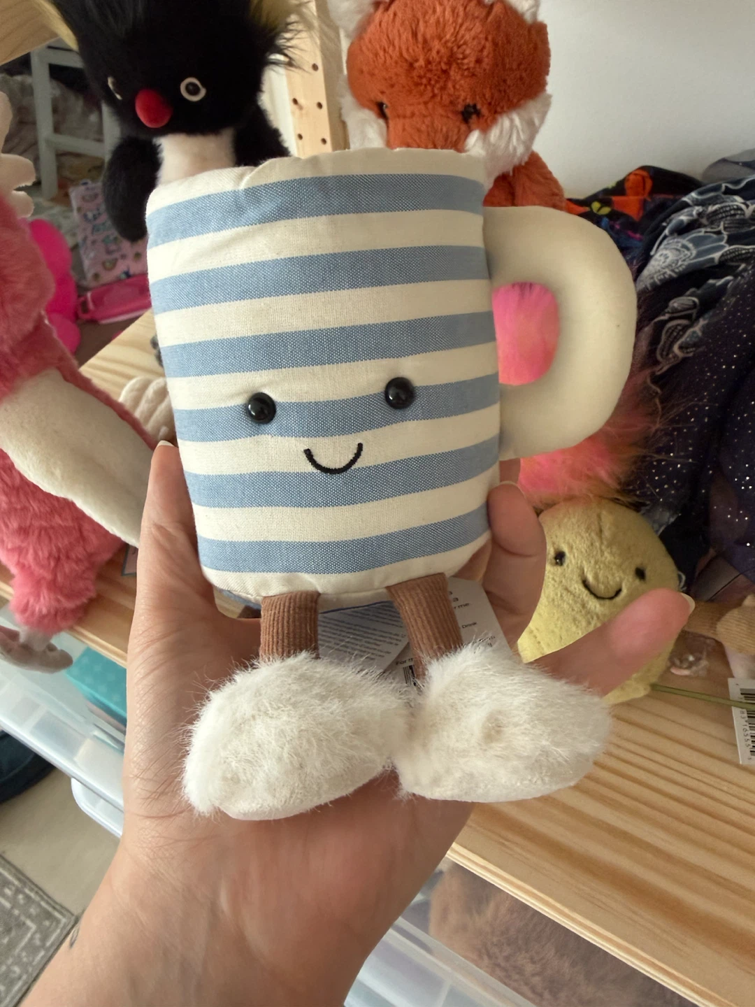 Jellycat Rosie mug of tea