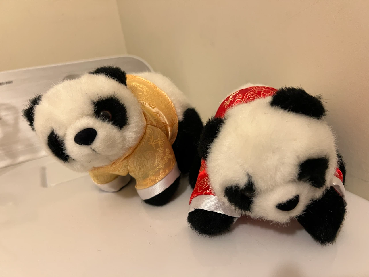Pair of Plush Pandas