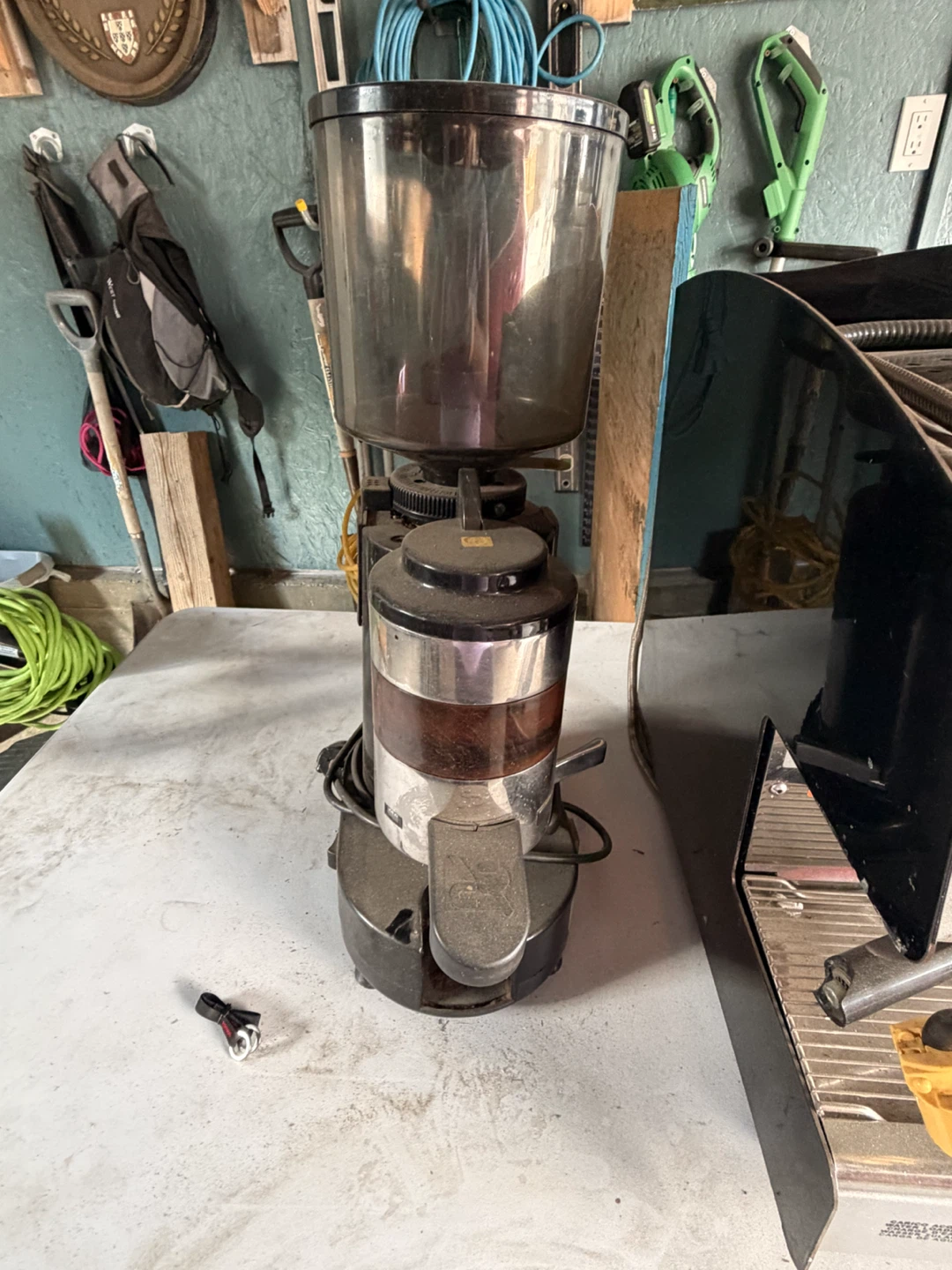 Commercial Espresso Machine and Grinder and water filter - photo 4