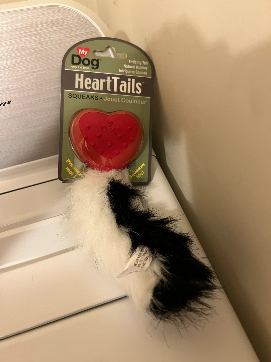 My Dog HeartTails Squeaky Toy - Small