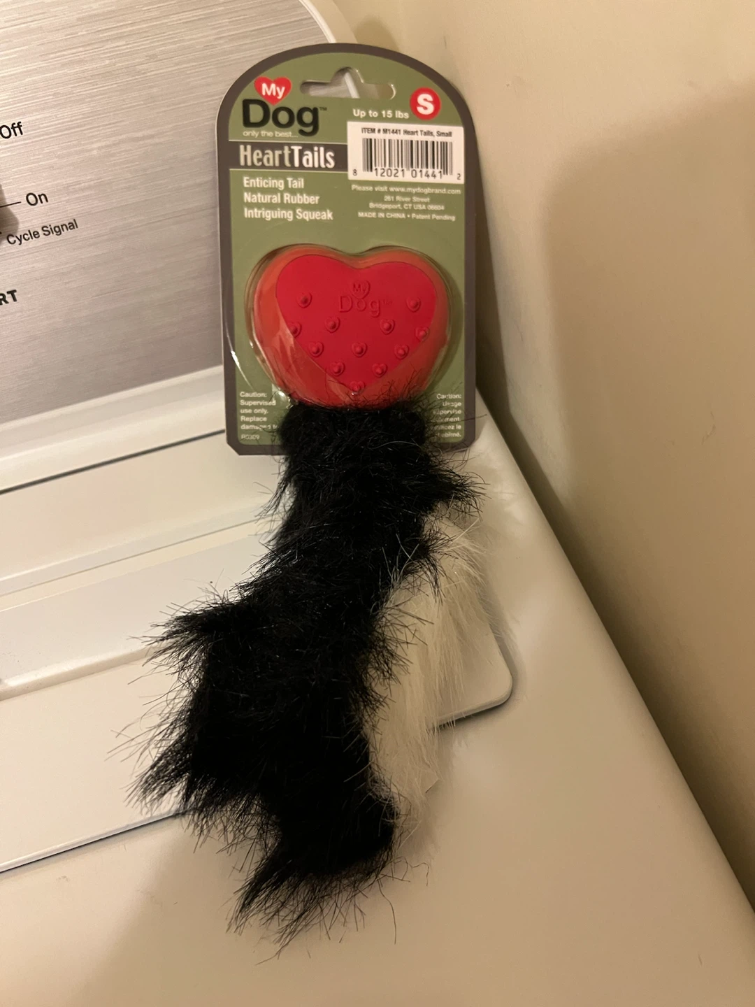 My Dog HeartTails Squeaky Toy - Small - photo 2