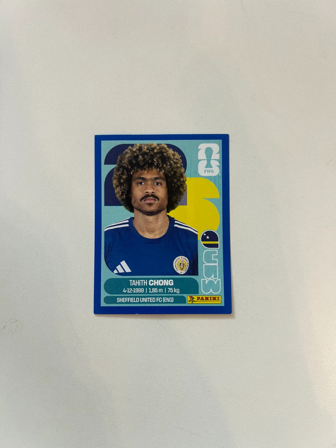Panini FIFA World Cup 2026 Tahith Chong Sticker