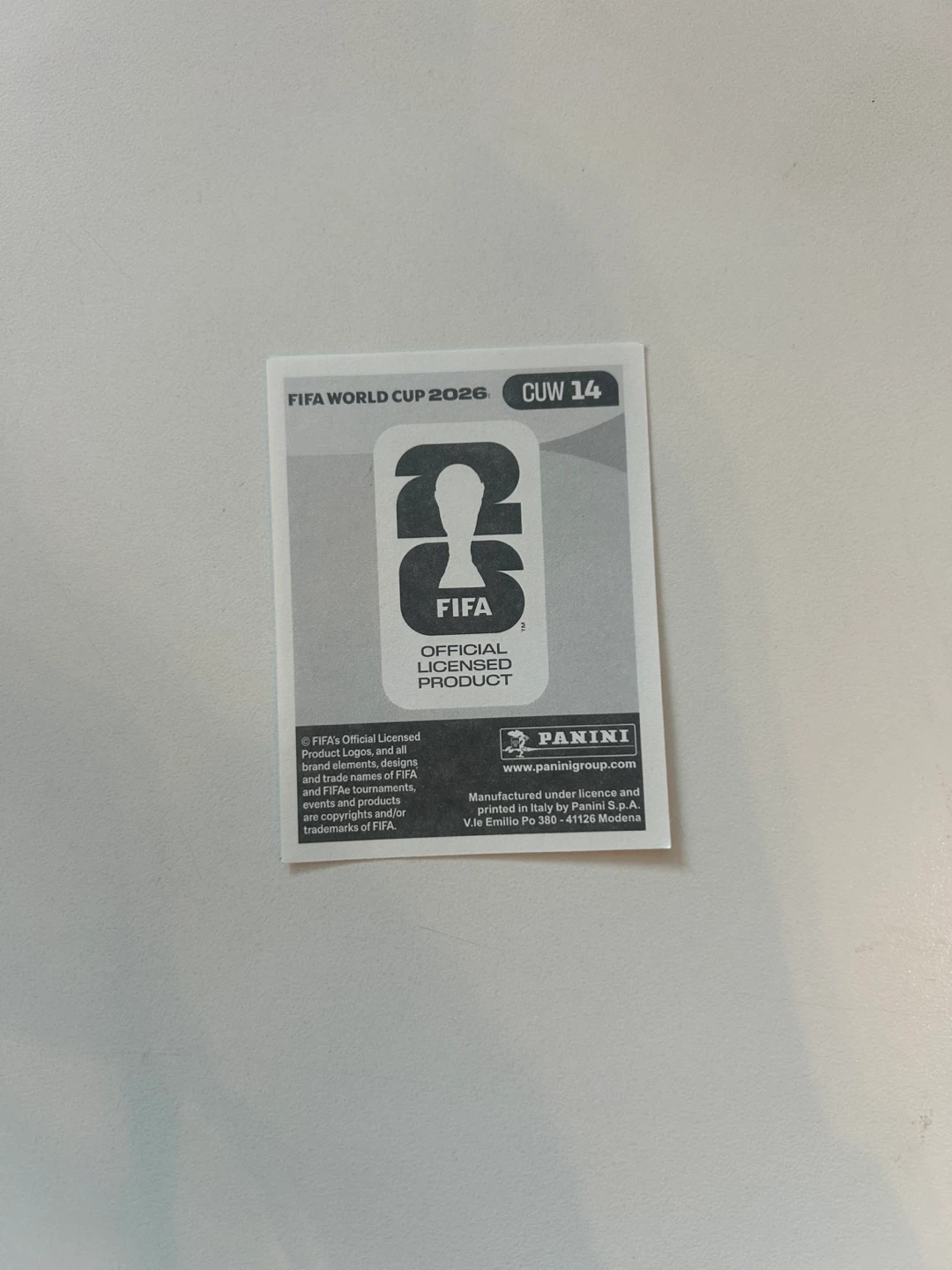 Panini FIFA World Cup 2026 Tahith Chong Sticker - photo 2