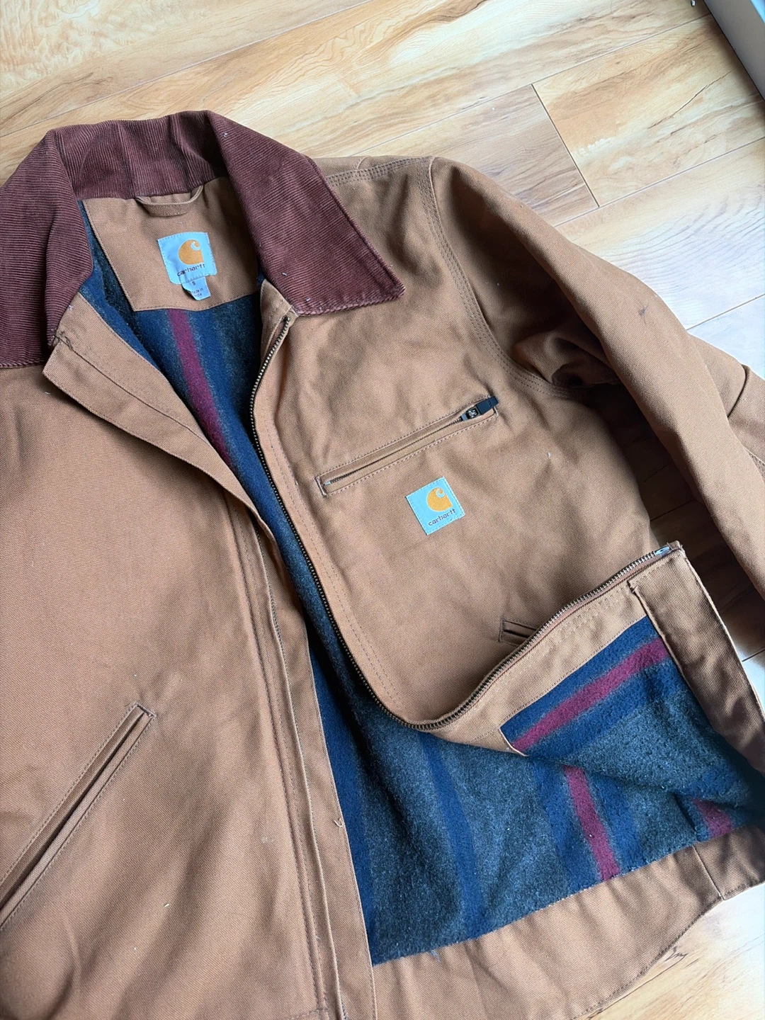 Carhartt Blanket-Lined Jacket - Size Small